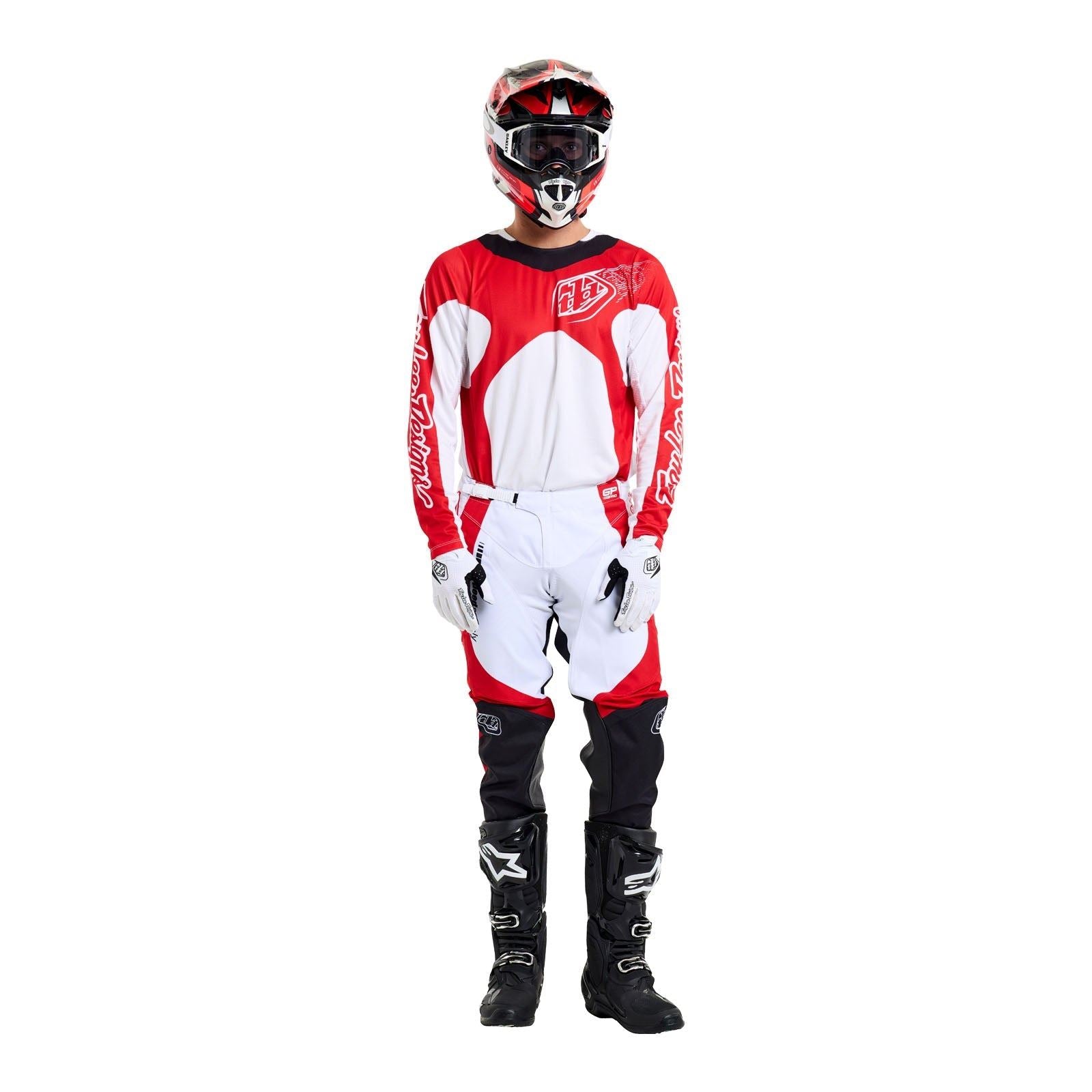 Troy Lee 2026 Motocross Combo Kit GP Pro Frames White Red